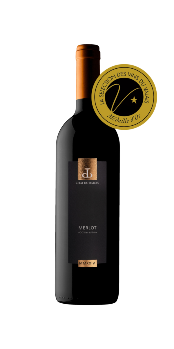 Bouteille Merlot 2024 Vin Rouge Cave Chai du Baron
