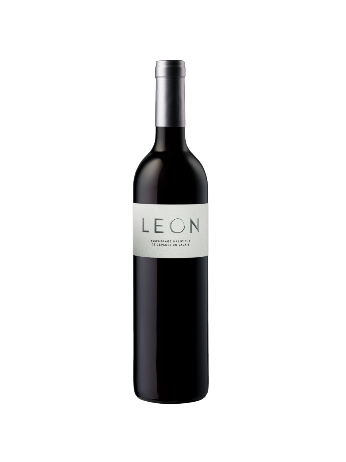 Flasche Assemblabe Malicieux Leon Vin Rouge Merlot Diolinoir Cave Chai du Baron