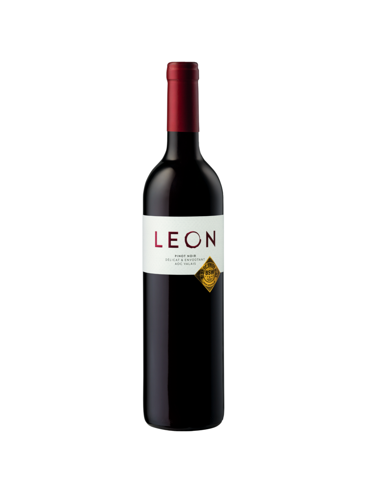 Flasche Pinot Noir Leon Vin Roug Cave Chai du Baron