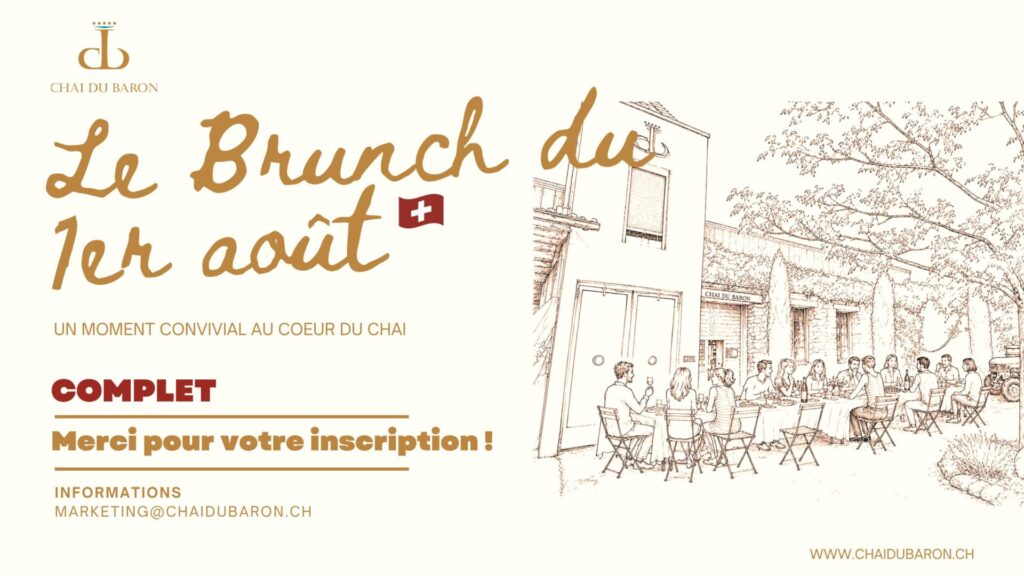 Brunch 1er aout - complet - email